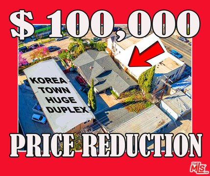 Koreatown Duplex with Development Potential