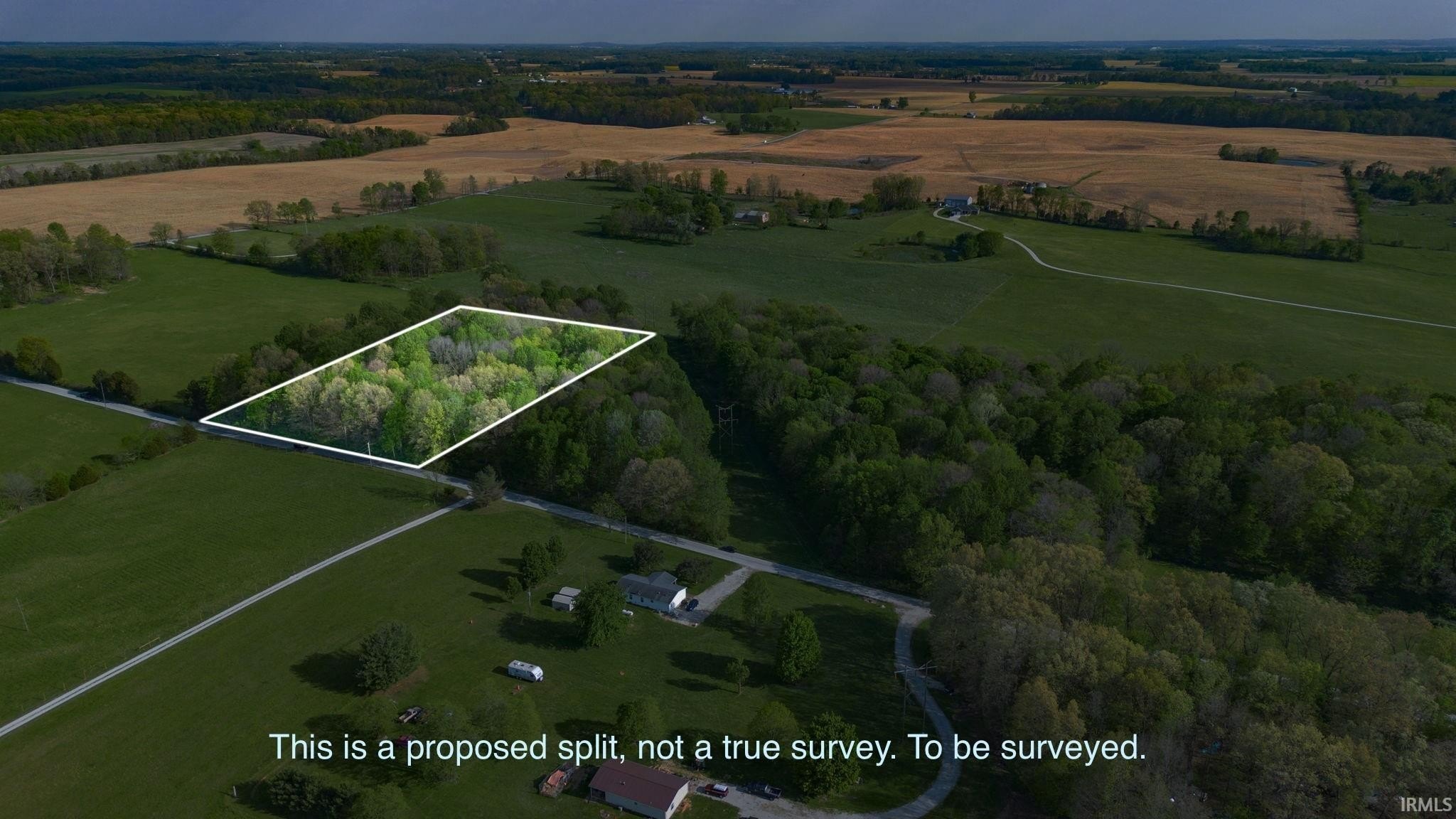 Wooded Land Parcel Near Mitchell