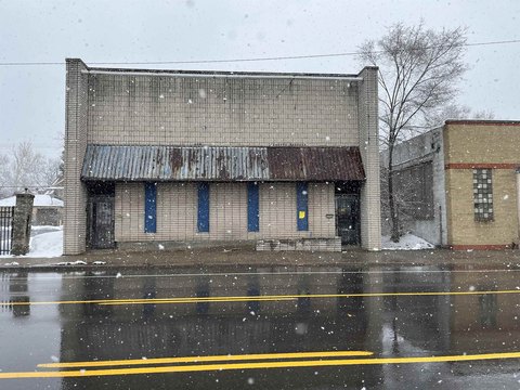 Brick Street-Front Retail Building