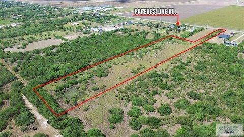 Cleared Acreage in Los Fresnos