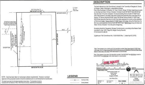 Saugatuck Commercial Land For Sale