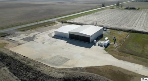 Warehouse with Private Airstrip