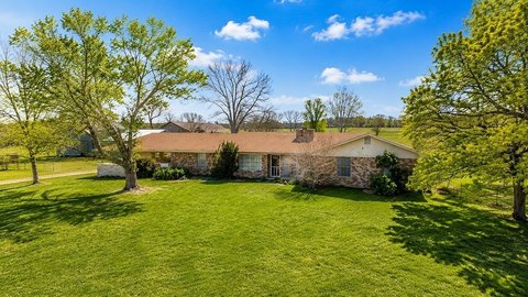 Farm Property with Brick Ranch Home
