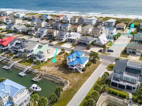 Waterfront Canal Lot with Dock