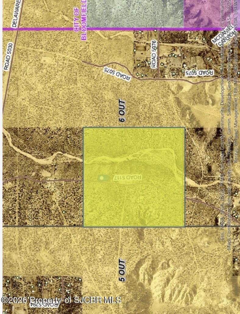 Undeveloped Land North of Bloomfield