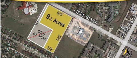 Picture of Residential land & home lots at Lipes Blvd 5409, Corpus Christi, TX