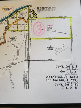 Phelps, WI Wooded Lot