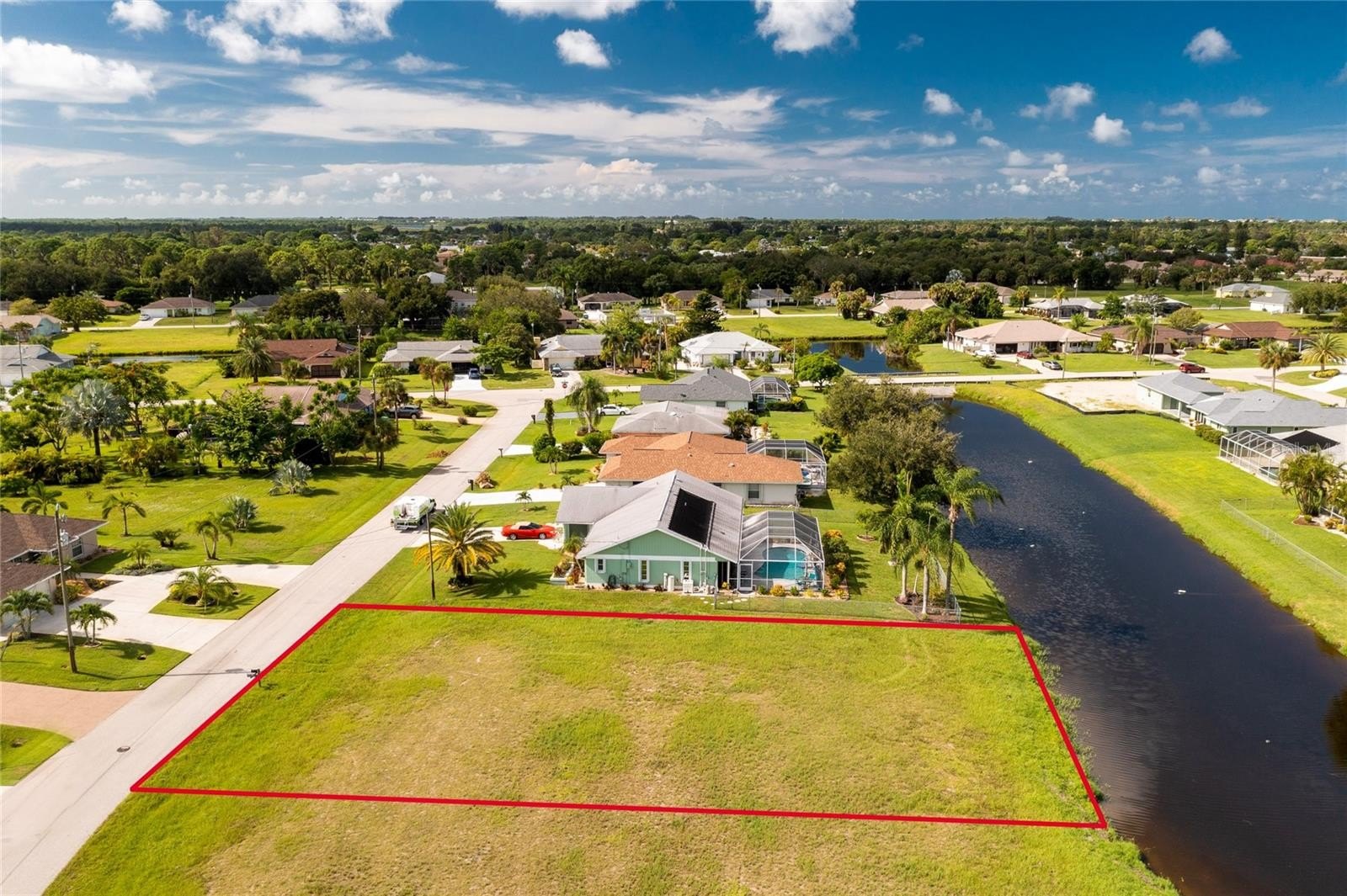 Cleared Canal Lot in Rotonda