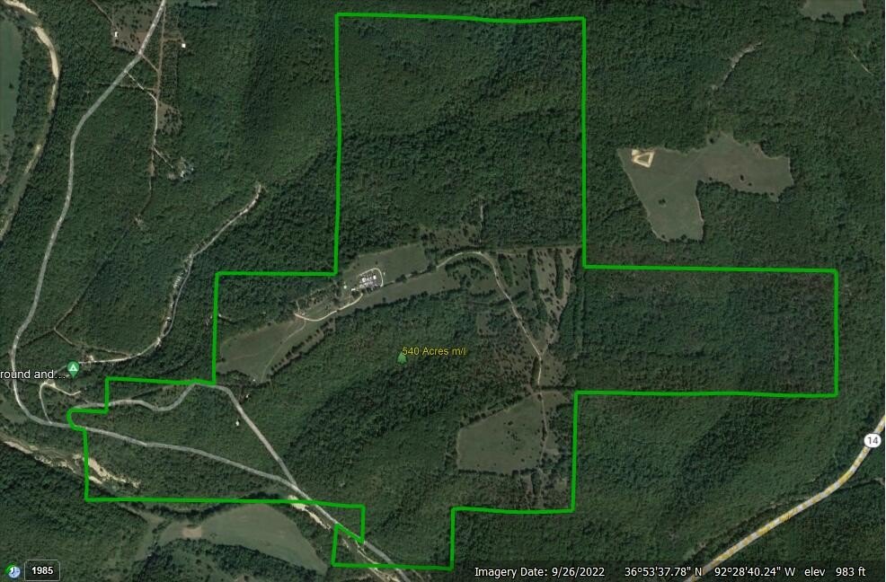 705 Acres in Ozark Mountains
