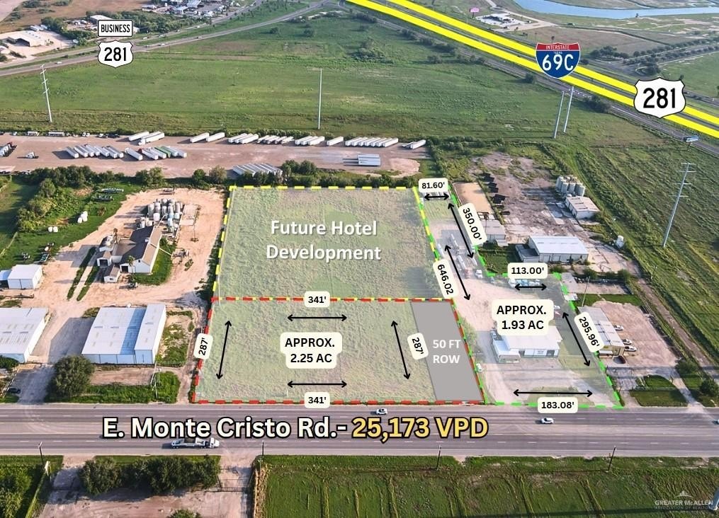 Prime Land in Edinburg, TX