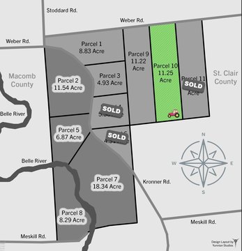 Strip Farm with Road Frontage