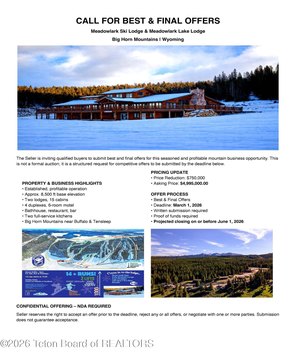 Ten Sleep Commercial Opportunity