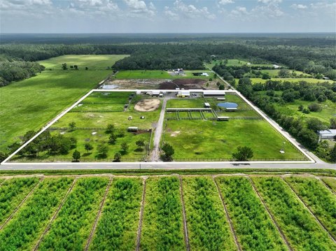Gated Equestrian Property with Metal Building