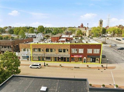 Mixed-Use Building with Retail and Apartments