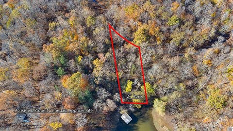 Wooded Waterfront Land Lot