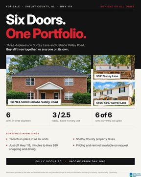 Six-Unit Duplex Portfolio