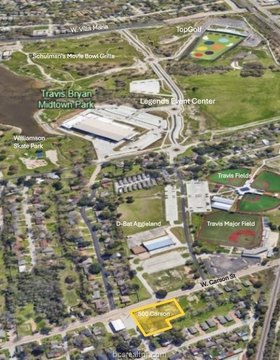 Corner Commercial Lot in Bryan, TX