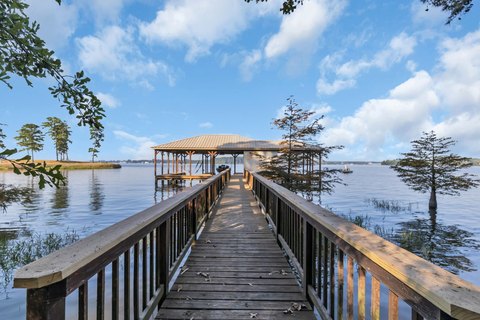 Lakefront Land with Private Boathouse