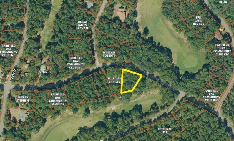 Fairfield Bay Wooded Lot