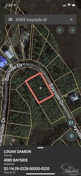 Milton, FL Wooded Lot