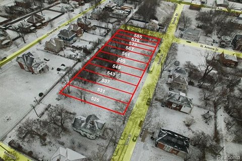 Residential Land in Detroit's North End