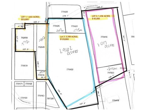 Lakefront Residential & Farm Land
