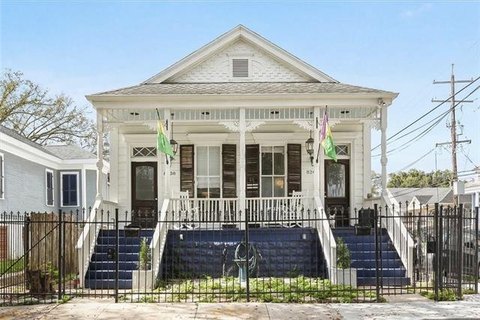Victorian Shotgun Double in New Orleans
