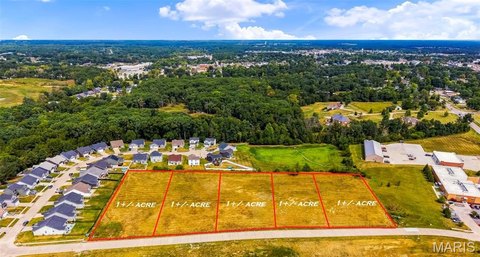 Commercial Land with Sidewalks