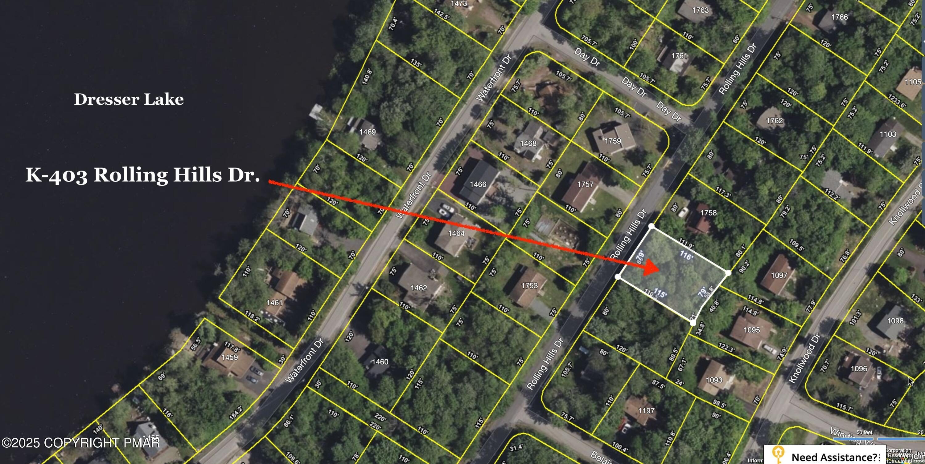 Pocono Lot in Gated Community