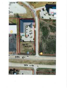 Rectangular Commercial Land Parcel