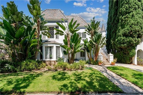 French Normandy Duplex with Garages