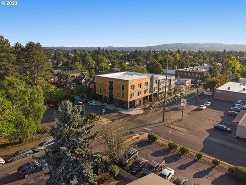 Modern Apartment Complex with Retail