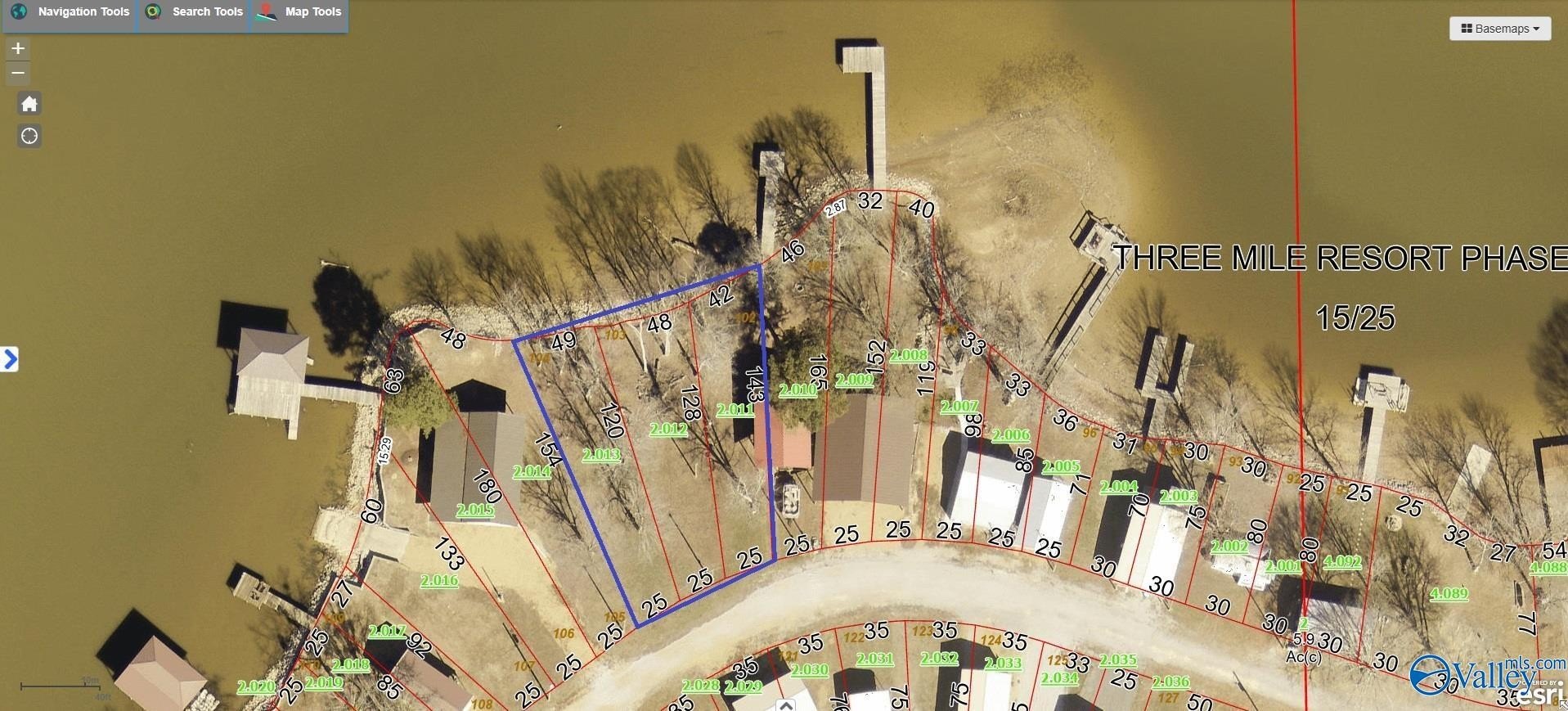 Waterfront Land on Three Mile Creek