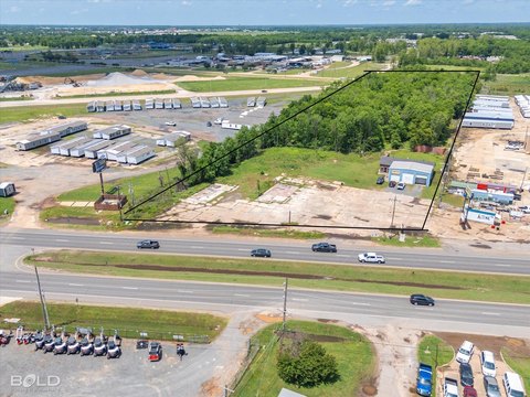 Zoned Commercial Land with Metal Building