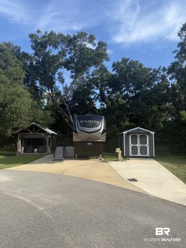 RV Resort Lot with Gazebo