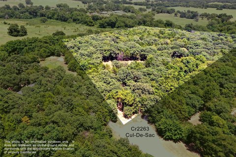 Wooded Acreage Homesite on Cul-de-Sac