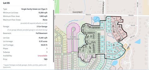 Residential Lot in Pleasant Prairie