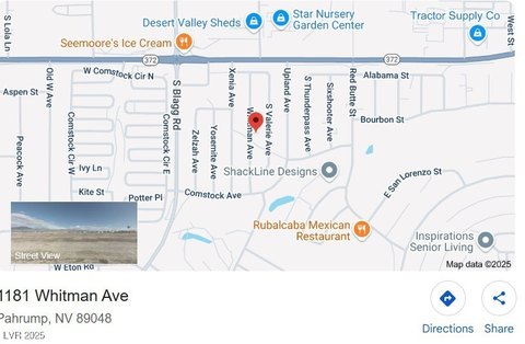Residential Land in Pahrump, NV