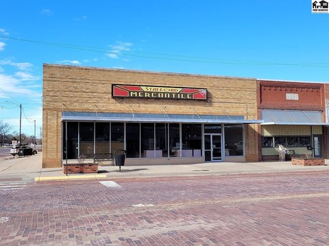 Stafford Retail Building with Soda Fountain