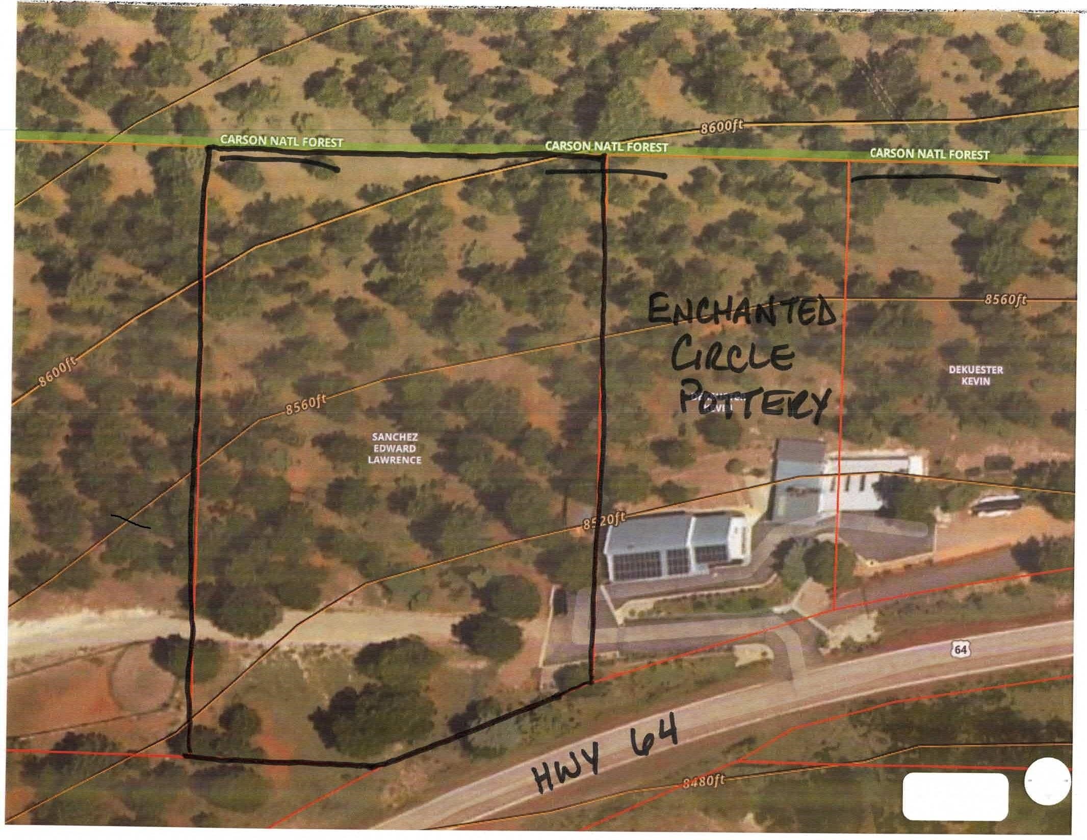 Land Bordering National Forest