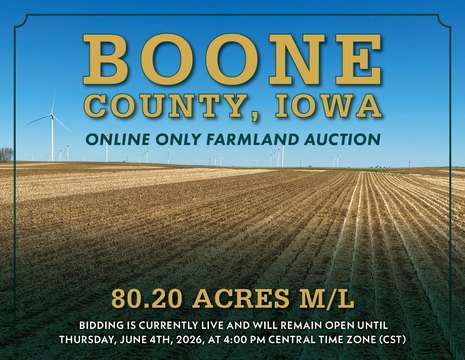 Productive Farmland Auction near Ogden