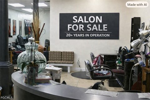 Built-Out Salon Retail Space