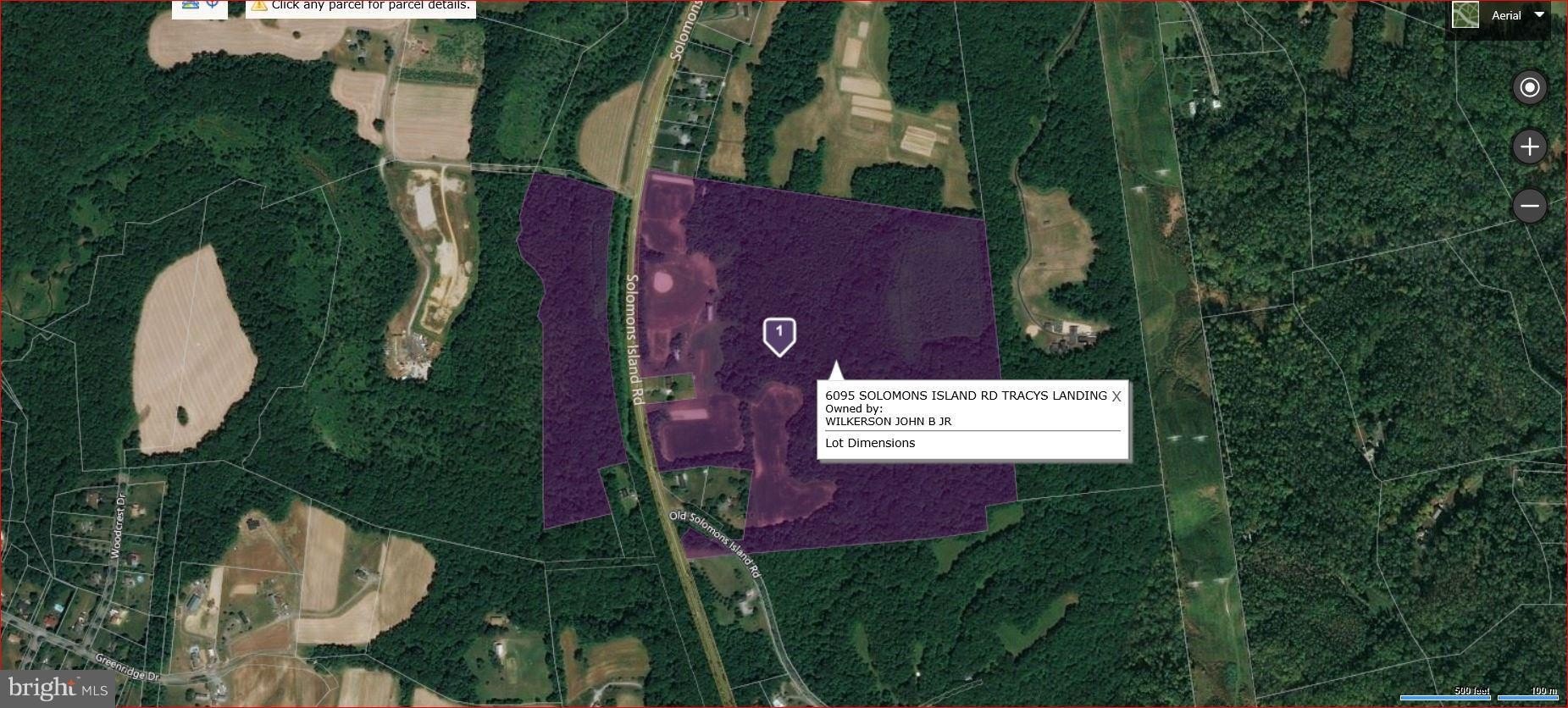 Land in Tracys Landing, MD