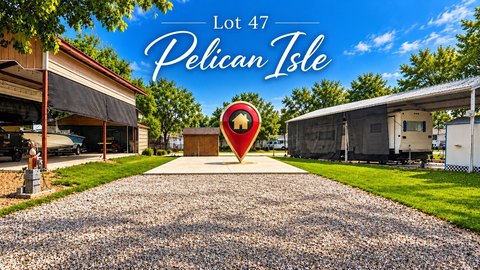 Waterfront Land with RV Parking