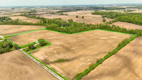 Tillable Farmland with Dual Road Frontage