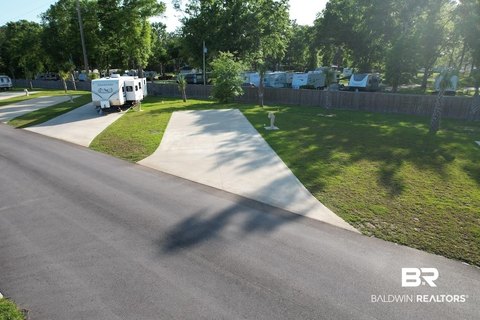 RV Resort with Concrete Pads