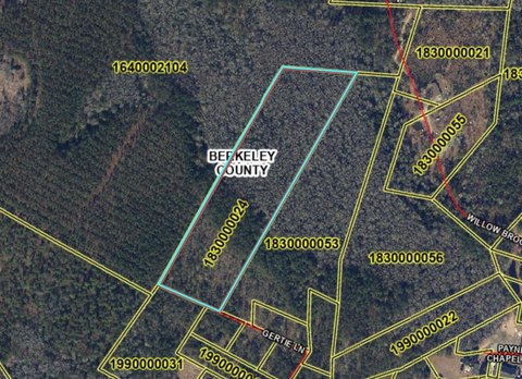Cordesville Land: 13 Acres