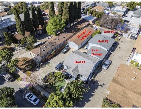 Maywood Triplex with Garage