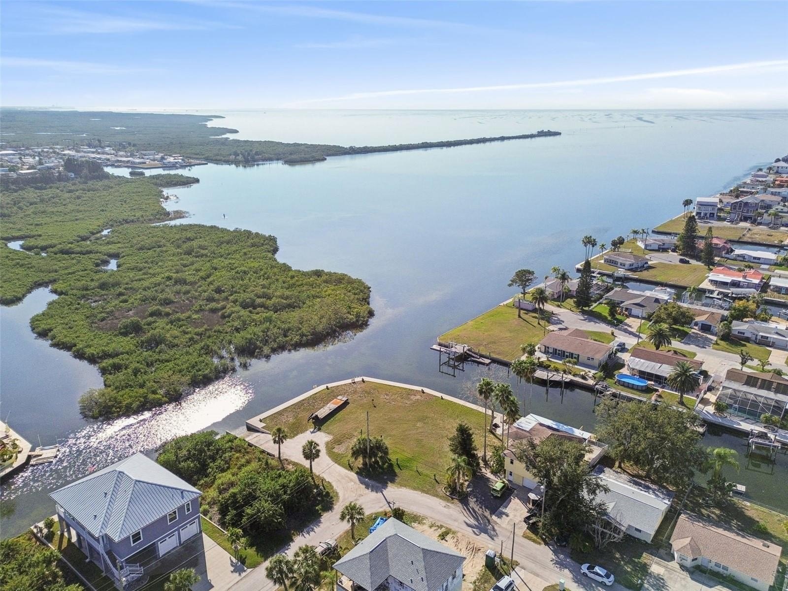 Waterfront Lot with New Seawall