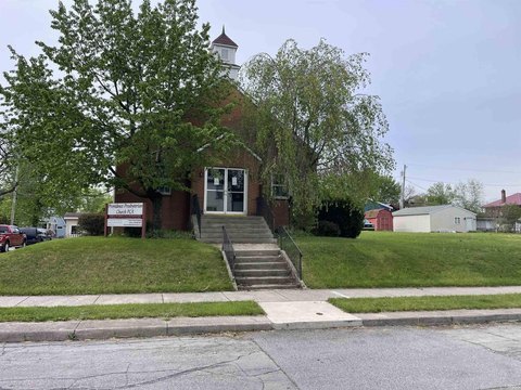Brick Church with Walkout Basement